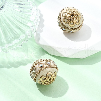 Handmade Indonesia Beads IPDL-YW0001-01B-1