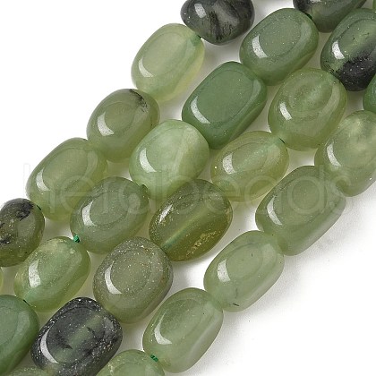 Dyed Natural Malaysia Jade Beads Strands G-P528-I11-01-1