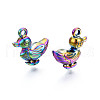 Rainbow Color Alloy Pendants PALLOY-N156-225-4