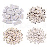 455Pcs Opaque & Plating Acrylic Beads SACR-FS0001-02-1
