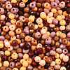Opaque Colours Glass Seed Beads SEED-N007-19C-3