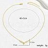 Elegant 18K Gold Wing Pendant Necklace with Zircon for Women RA4545-1