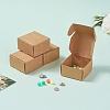 Kraft Paper Box CON-WH0036-02-5
