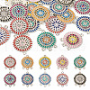 20Pcs 10 Styles Alloy Enamel Chandelier Component Links FIND-TA0002-33-3