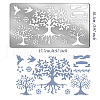 Retro Stainless Steel Metal Cutting Dies Stencils DIY-WH0242-289-2