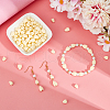 SOFPLATE 100Pcs 2 Styles Dyed Synthetic Coral Beads CORA-SP0001-02B-4