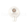 925 Sterling Silver Crimp Beads STER-C013-01A-S-1