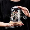 Transparent Glass Box CON-WH0078-78-3