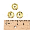 Brass Rhinestone Spacer Beads RB-A014-Z12mm-01G-4