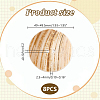 AHADERMAKER Natural Shell Buttons BUTT-GA0001-07-2