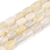 Natural White Moonstone Beads Strands G-G980-27-2
