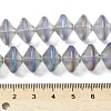 Electroplate Glass Beads Strands EGLA-G038-01A-FR02-4