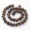 Natural Tiger Eye Beads Strands G-GSR10mmC014-AB+-3