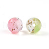 Two Tone Transparent Resin Beads RESI-N042-10mm-12-2