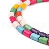 Synthetic Turquoise Beads Strands TURQ-G120-4x6mm-11-3