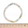 Natural Morganite Stretch Bracelets BJEW-JB03738-04-6