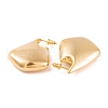 Kite Brass Half Hoop Stud Earrings for Women EJEW-G391-23G-3
