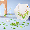 320Pcs 8 Style Transparent Acrylic Pendants TACR-TA0001-18-8