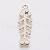 Zinc Alloy Enamel Pendants PALLOY-I124-20G-C-1