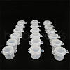 Plastic Empty Paint Cups with Lids DRAW-PW0001-311A-2