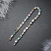 Natural Abalone Shell/Paua Shell Beads SSHEL-BC0001-08-6
