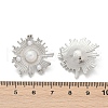 Brass ABS Imitation Pearl Stud Earrings EJEW-M082-06P-3