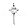 304 Stainless Stee Locket Big Pendants STAS-S132-09P-02-1