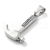 304 Stainless Steel Pendants STAS-Z098-12AS-2