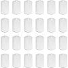Unicraftale 201 Stainless Steel Rectangle Stamping Blank Tag Pendants STAS-UN0012-39-1