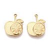 304 Stainless Steel Pendants STAS-T065-73G-1