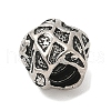 304 Stainless Steel European Beads STAS-S183-13AS-B-2