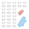 Unicraftale 30Pcs 925 Sterling Silver Bead Caps STER-UN0001-29-1
