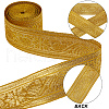 Gorgecraft 4.6~5 Yards Ethnic Style Polyester Jacquard Ribbon for Sewing Decoration OCOR-GF0003-96E-6
