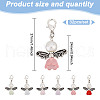 Glass Pendant Decorations HJEW-GO00025-2