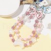 Heart & Moon & Star Acrylic Beaded Bag Straps AJEW-BA00109-4