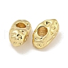 Textured Brass Charms KK-Q820-26G-3