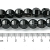 Dyed & Heated Natural Black Agate Beads Strands G-H023-A03-01-5