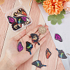 SUNNYCLUE 24Pcs 6 Style Spring and summer series Acrylic Pendants SACR-SC0001-12-3