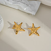 European Style Stainless Steel Star Stud Earrings SW3410-2