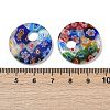 Handmade Millefiori Glass Pendants LAMP-G166-08B-3