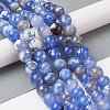 Natural Fire Crackle Agate Beads G-C102-A01-01-1