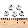 Brass Grade A Rhinestone Spacer Beads RB-A014-Z8mm-06S-4
