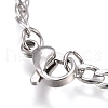 304 Stainless Steel Figaro Chain Necklaces NJEW-I065-33-A-2