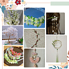   10Colors Two Tone Acrylic Bead Caps MACR-PH0001-71-6