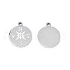 Non-Tarnish 201 Stainless Steel Pendants STAS-Q238-016-2