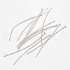 925 Sterling Silver Flat Head Pins STER-F018-01B-2
