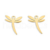 Ion Plating(IP) 201 Stainless Steel Charms STAS-N098-129LG-3