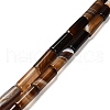 Dyed Natural Agate Beads Strands G-G203-01E-2