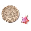 Transparent Acrylic Star Connector Charms PALLOY-JF03548-2