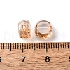 Electroplate Glass Beads EGLA-U003-01A-4